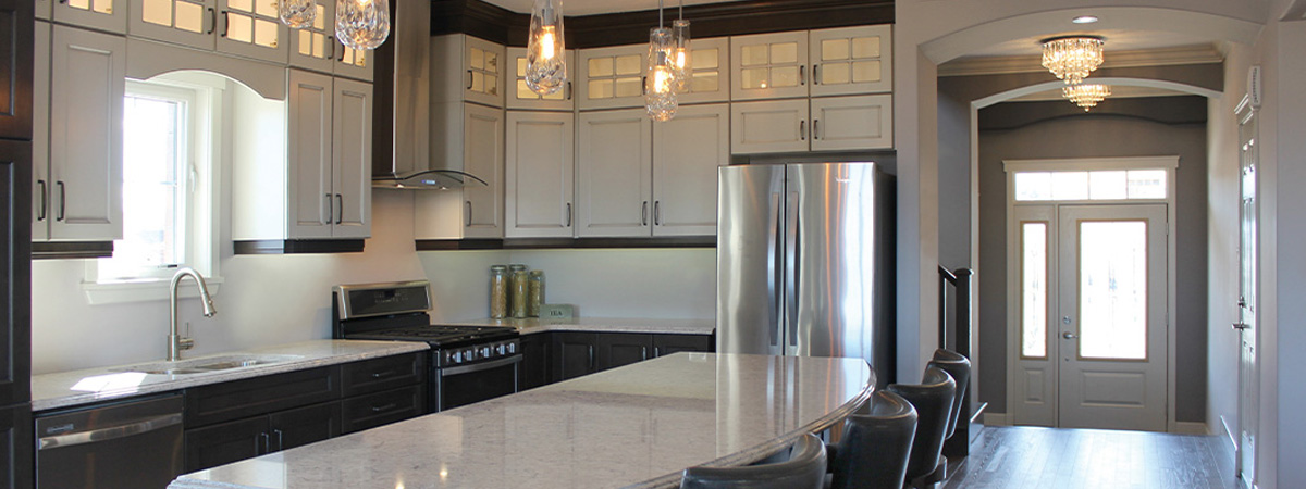 Dining Room of a Model Home